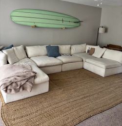 MODULAR SECTIONAL in Beige 🤍✅ large, oversized seats