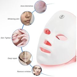 7-Color LED Face Mask Therapy Light