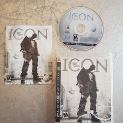 Playstation 3 Video Game Def Jam Icon PS3 video game