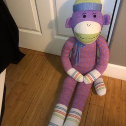 Sock Monkey plush