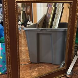 Antique Framed Mirror  