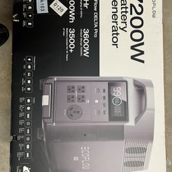 Ecoflow Delta Pro Solar Generator 3600KWH