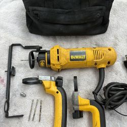 Dewalt Heavy Duty Cut-Out Tool Kit-DW660-5 Amp, 30000rpm, 1/8 & 1/4 collets, Handles, Bits, Bag