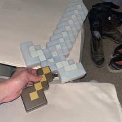 Big Minecraft Working Sword Mine Craft 