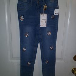 New Size 8 Girls Jeans