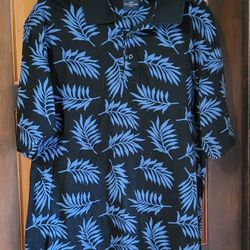 DOCKERS  golf men's Shirt. Size L.short Sleeve. Made in India. 