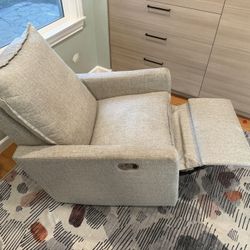 Pottery Barn Paxton Swivel & Glider Recliner Chair