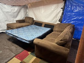 Brown Sectional Great Condition Clean We Sell All The Time Delivery $40 Local