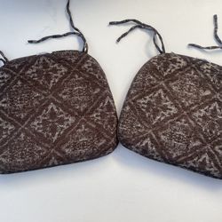 Two Seat Cushions For Dining Chairs 