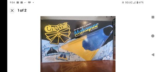 Churchill Makapuu Fins - Sized M