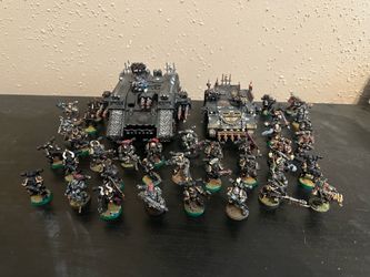 Chaos Space Marine army for Warhammer 40K