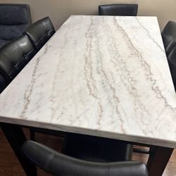 Marble Top Dinning Table 