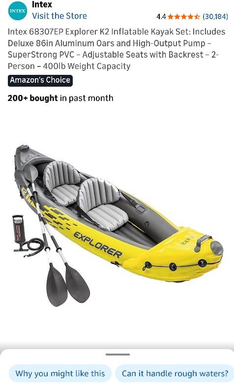 Inflatable Kayak-Used