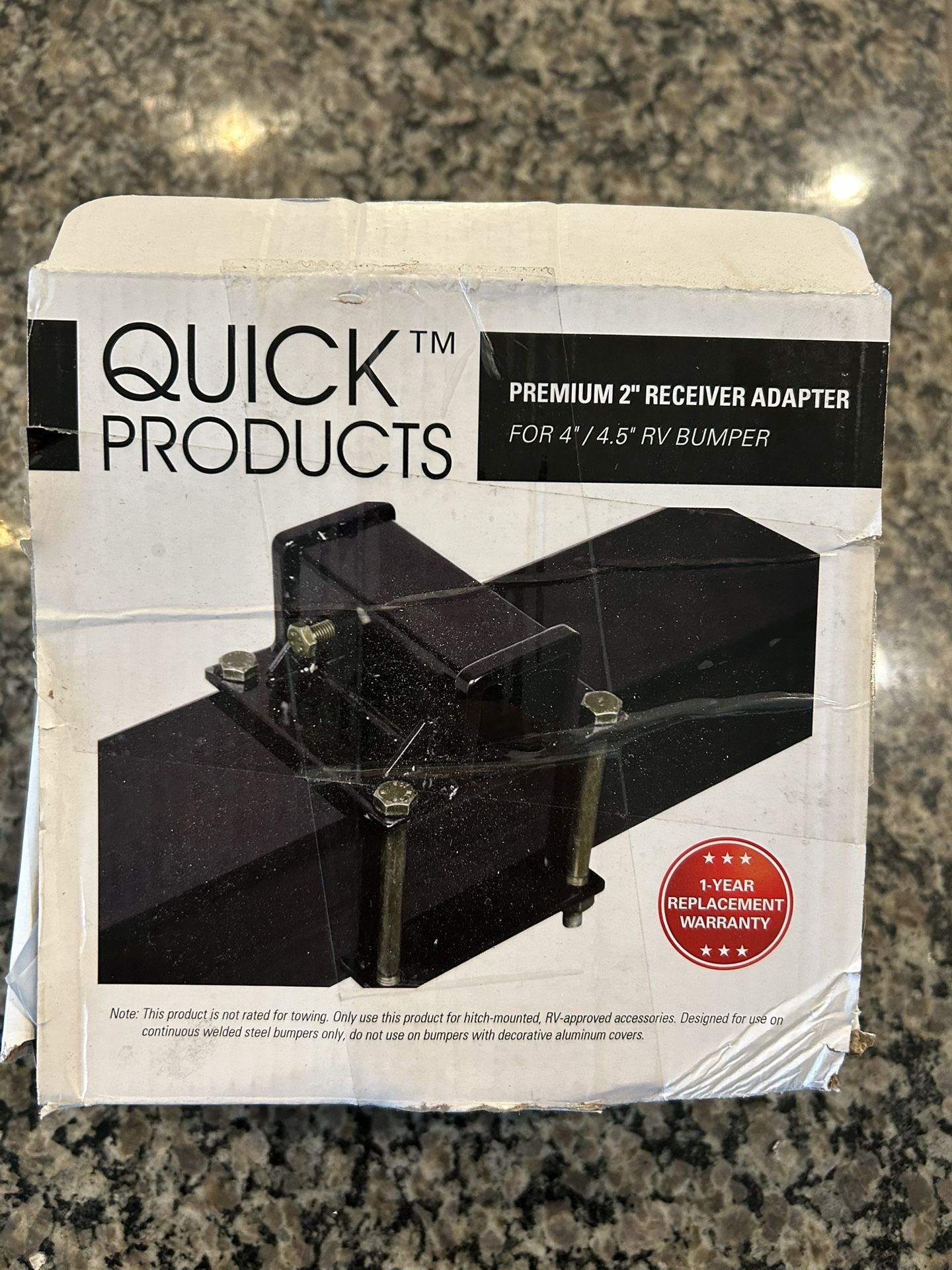 Camper Bumper Receiver