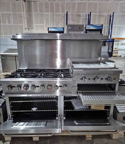 Gas Range with Griddle