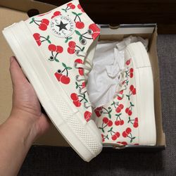 Converse Womens Chuck Taylor High Top Platform Shoes New