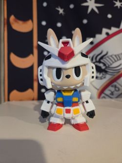 Gundam Labubu 3D print figure