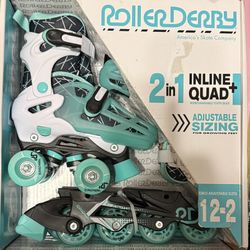 Roller Derby 2in1 Skates 