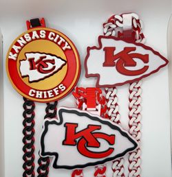 3D Printed Football hype chain/ chiefs football chain