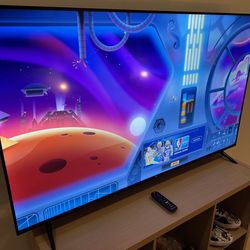 55” TCL Roku Smart TV – 4K UHD, Excellent Condition
