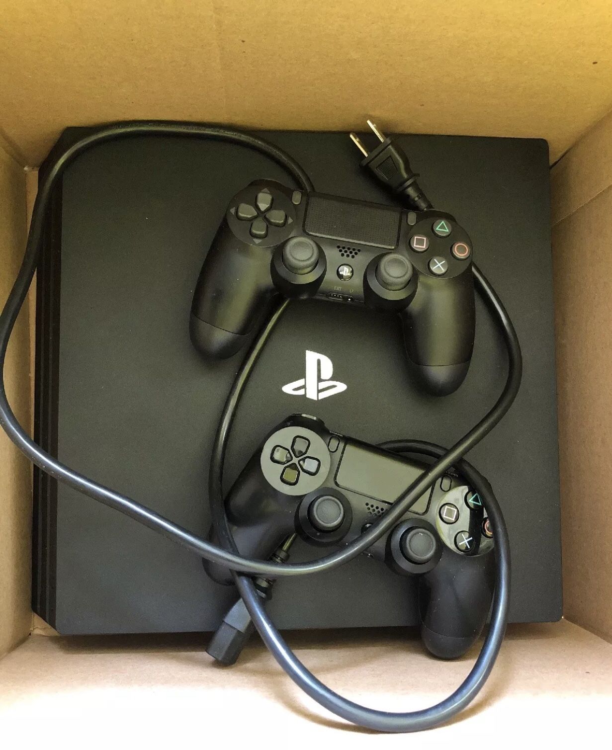 PS4 PRO with 2 CONTROLLERS and NBA2k18