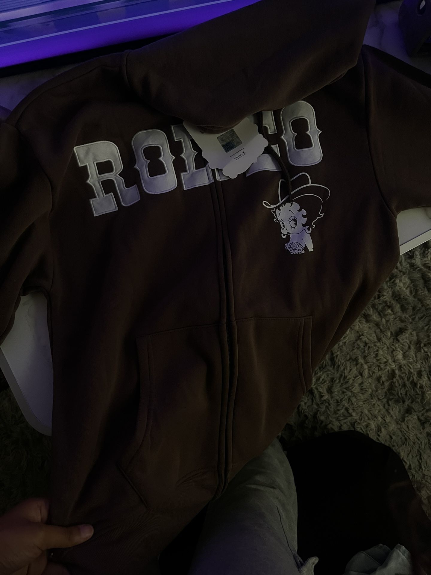 Brand New Betty Boop Zip Up