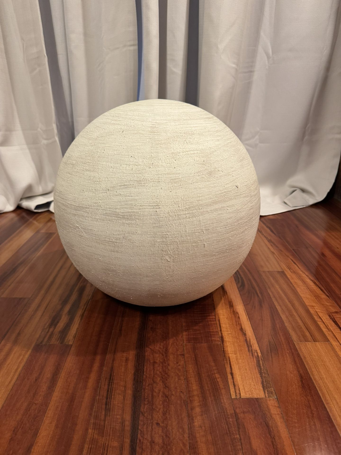 Pottery Barn Large Decorative Stone Sphere – Accent Piece