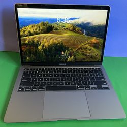 Apple MacBook Air 13 (2020 Model/ M1 chip) 8GB Memory 128GB storage works perfect (90 % + battery) 
