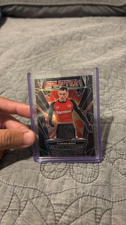 Florian Wirtz Obsidian Eruption Relic Trading Card 44/75 with patch