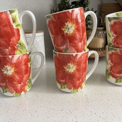 Pier One large coffee mugs