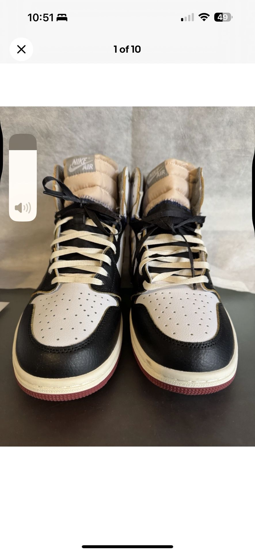 Nike Jordan 1 La Union Sz12