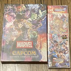 Marvel VS Capcom Collection Ultimate Complete Work Deluxe Edition 25 Game Art Hc