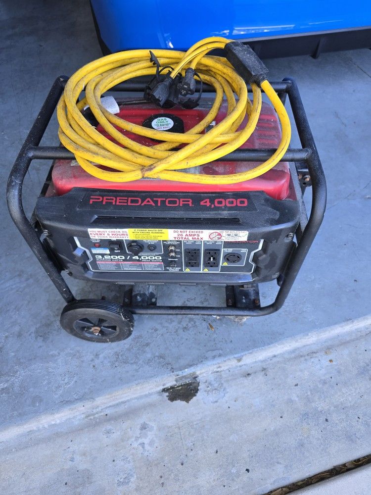 Generator Predator 4000
