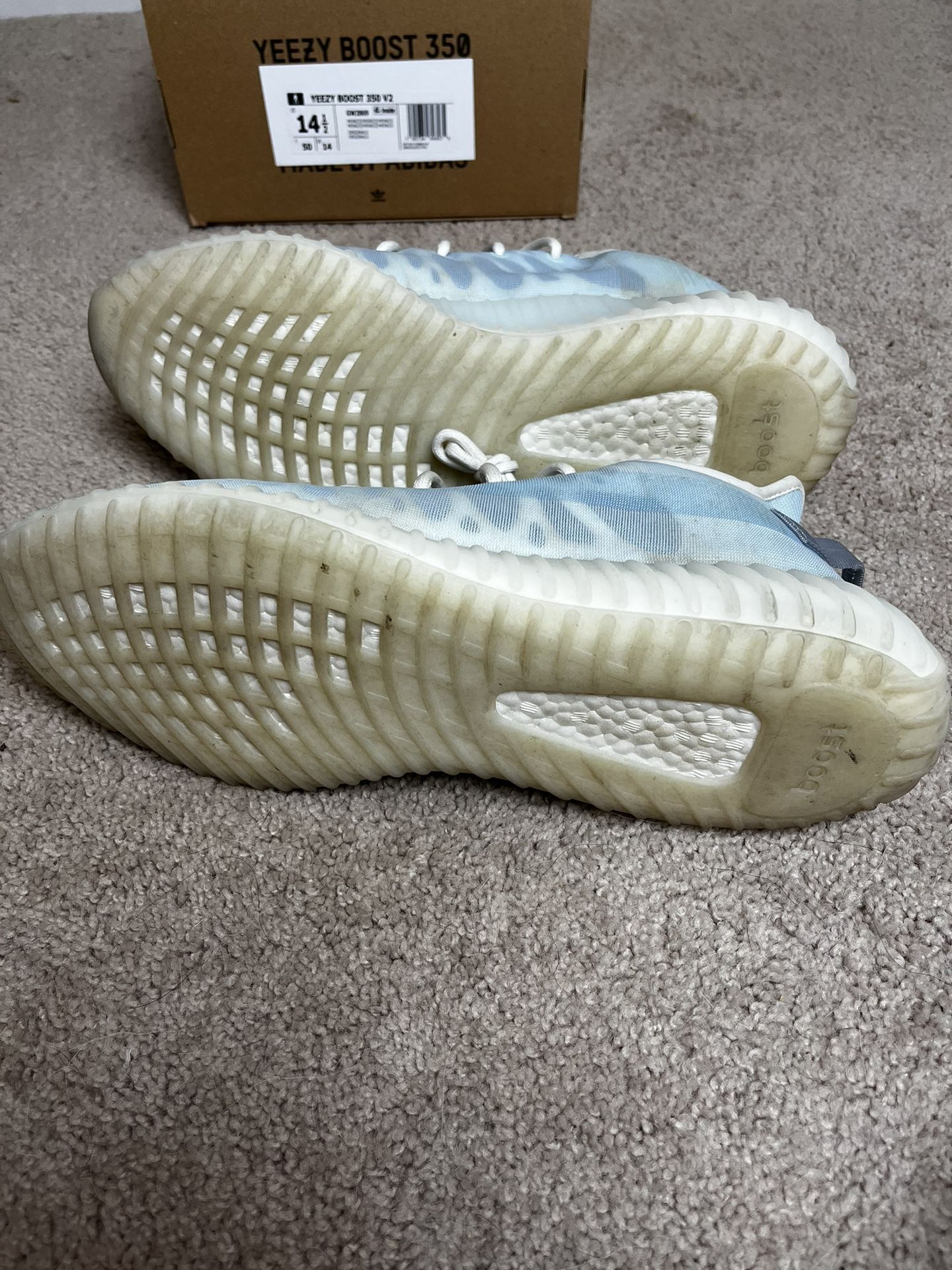 Yeezy Boost 350 V2 'Mono Ice Size 100$