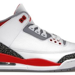 Jordan 3 Fire Red