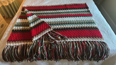 Hand crochet Afghan