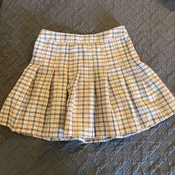 Plaid Skirt