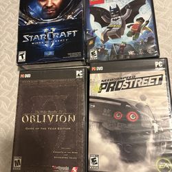 4 lot of PC games