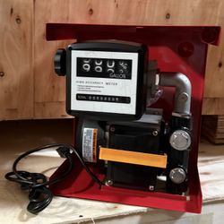 110V Diesel Fuel Pump With Mechanical Metal