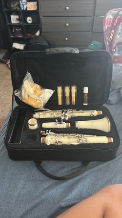 White beginners clarinet