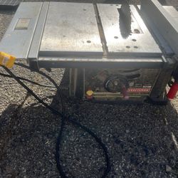 Craftsman 10 Inch Table Saw