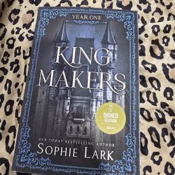 King Maker - Sophie Lark Book Signed