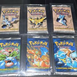 1999 Pokemon Booster Packs 