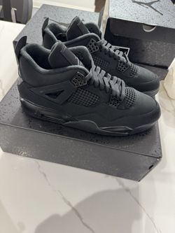 Jordan 4 Retro Black Cat 2025 Size 12 Men 