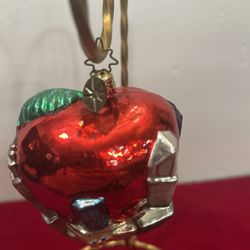 Christopher Radko Big Apple Glass Ornaments