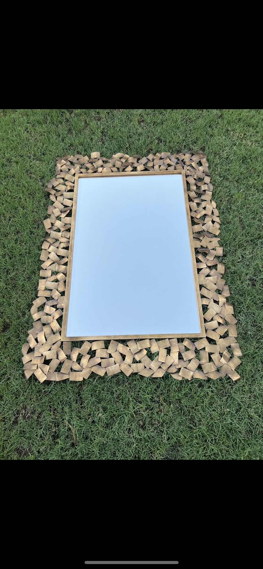 Metal Antique Gold Mirror