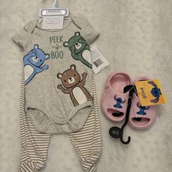 Baby Outfit And Sandals