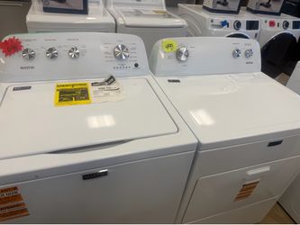 Maytag washer and electric dryer