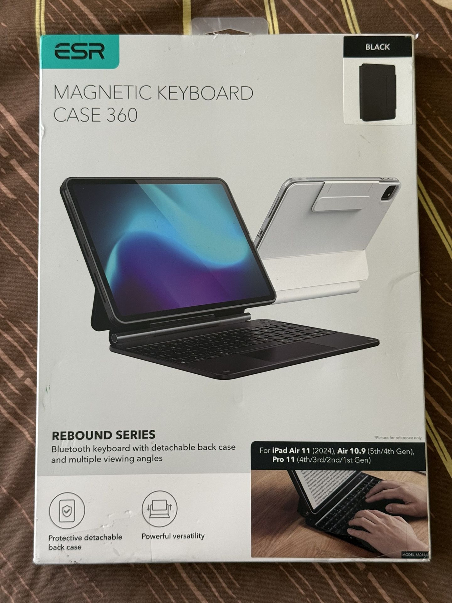 ESR Magnetic Keyboard Case 360 For iPad Air/Pro