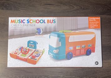 Music School Bus Child’s Partner Toy